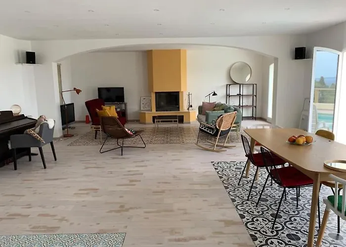 Villa Elegante Vue 180 A 5 Min Luxe Et Confort Garantis *